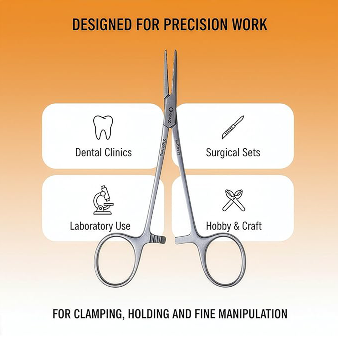 Halsted Mosquito Forceps 12.5 cm Straight