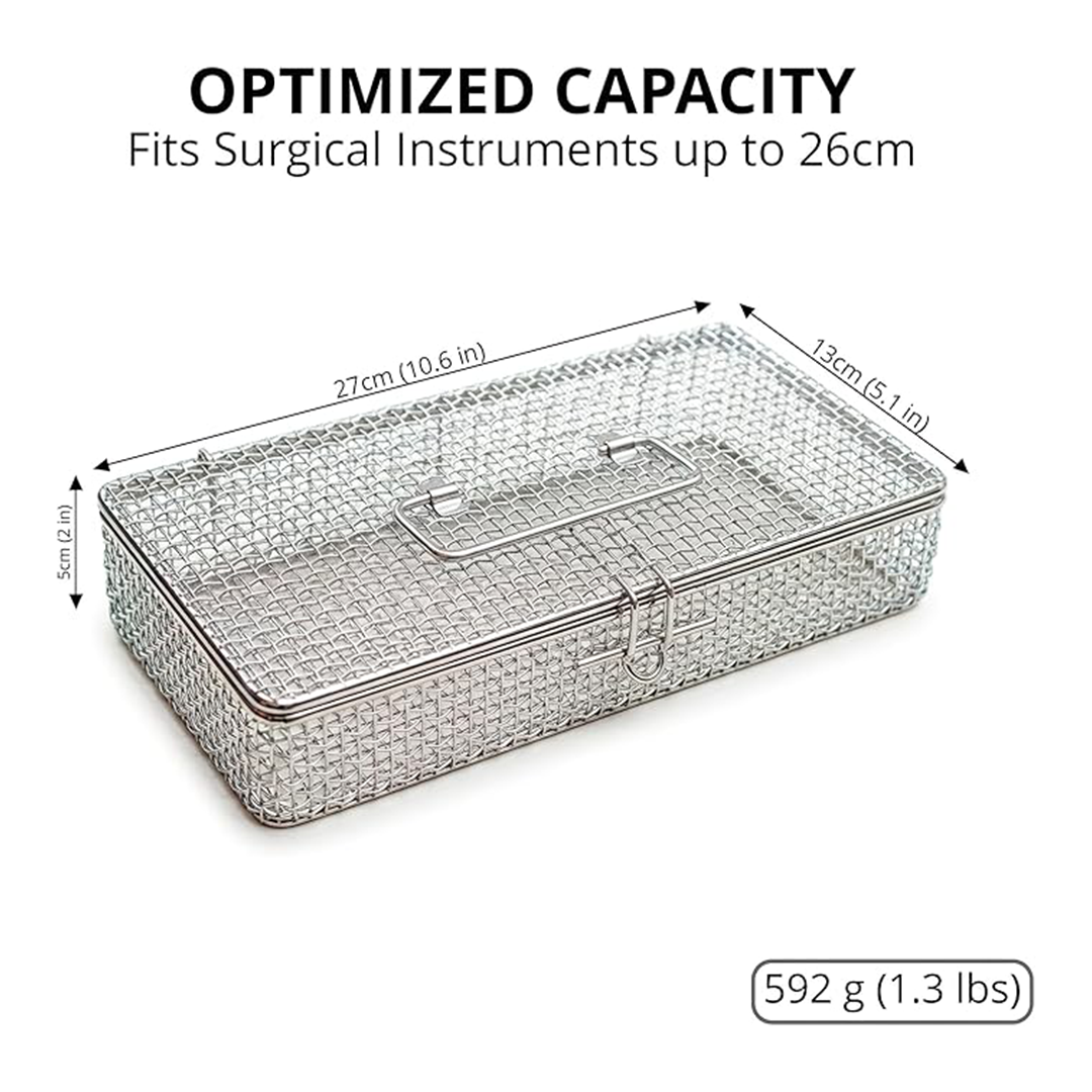 Sterilization Wire Mesh Basket 27 cm (Large)