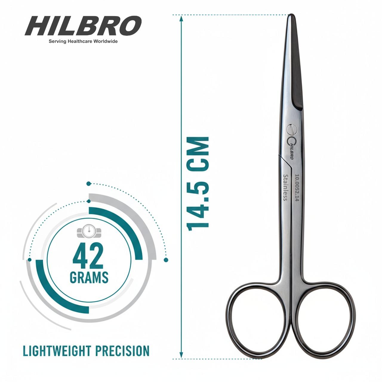Mayo Scissors Straight 14.5 cm