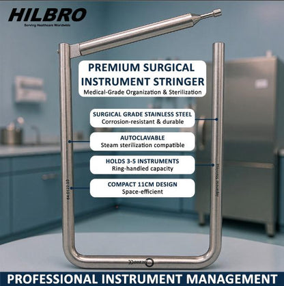 Instrument Stringer 2.5" x 4" with Side Lock