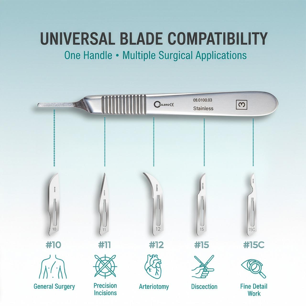 Scalpel Handle #3